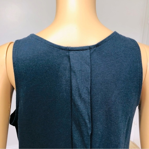 Banana Republic dark green sleeveless top Size S - Picture 5 of 6